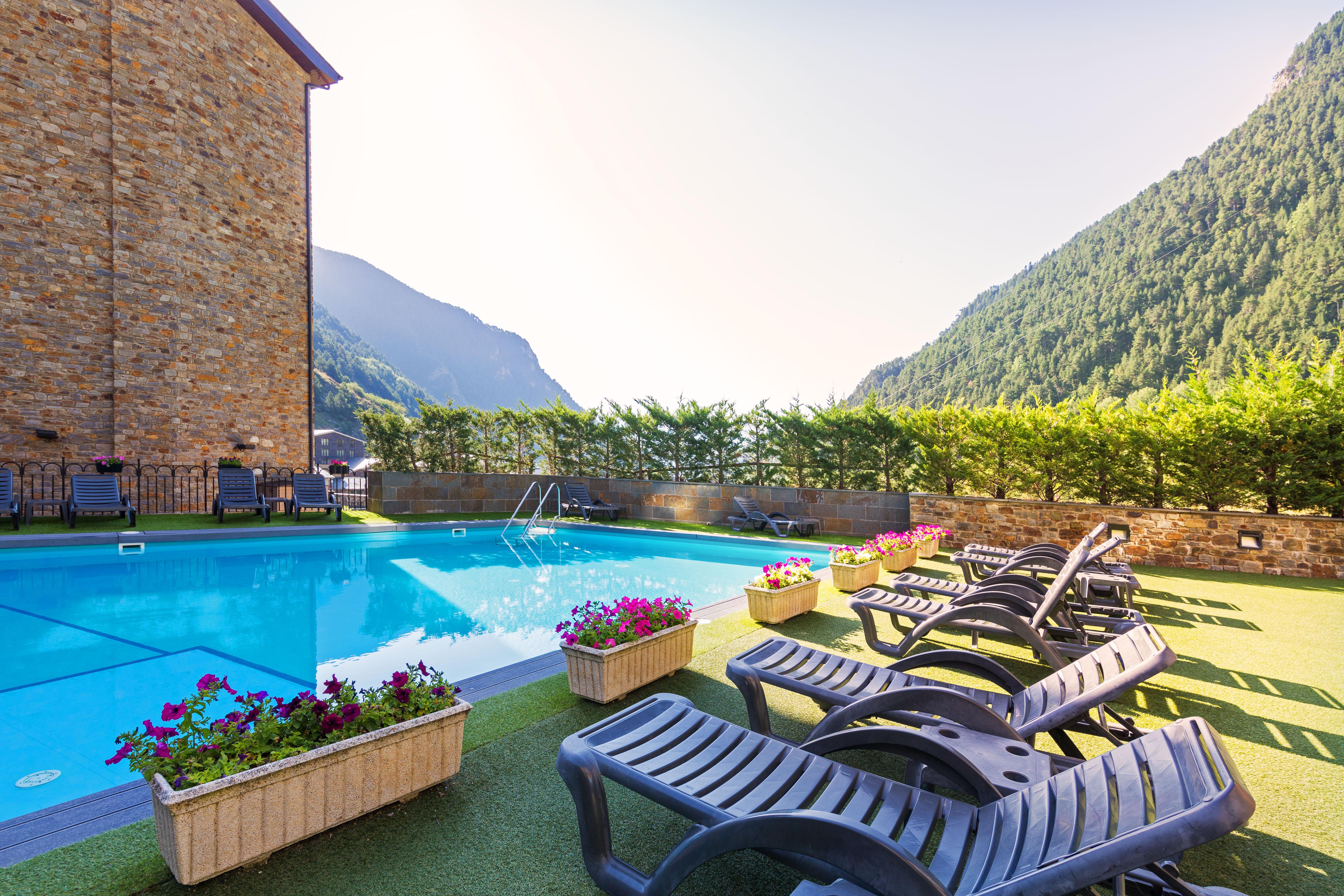 Hotel Princesa Parc Excellence أرينسال المظهر الخارجي الصورة The swimming pool at the Hotel